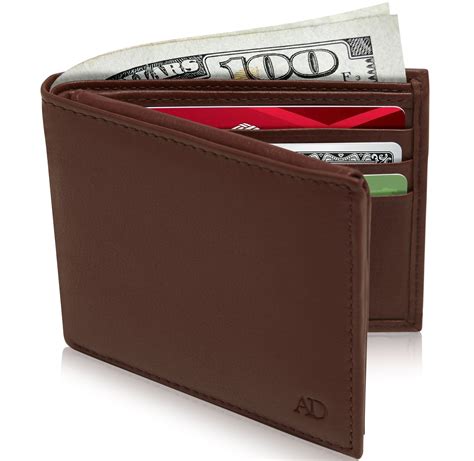 small leather wallets for men